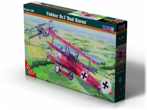 Przejdź do produktu MISTERCRAFT D230 - 1:48 Fokker Dr.I Red Baron