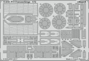 EDUARD 73610 - 1:72 P1Y Frances / Ginga