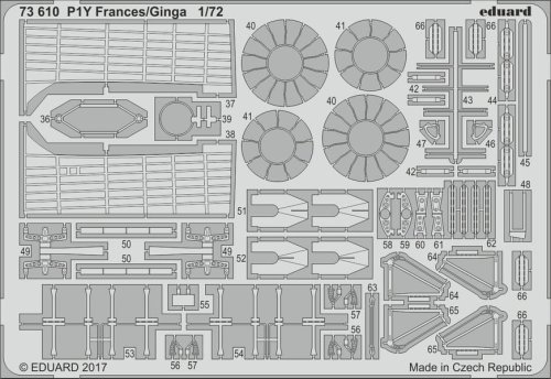 Przejdź do produktu EDUARD 73610 - 1:72 P1Y Frances / Ginga