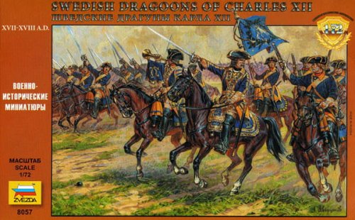 Przejdź do produktu ZVEZDA 8057 - 1:72 Svedish Dragoons of Charles XII