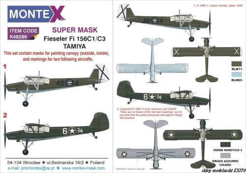 Przejdź do produktu MONTEX K48289 - 1:48 Fi 156C Storch