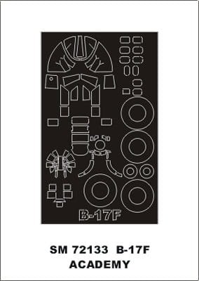 Przejdź do produktu MONTEX SM72133 - 1:72 Boeing B-17 F