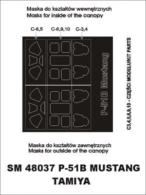 Przejdź do produktu MONTEX SM48037 - 1:48 P-51 B Mustang