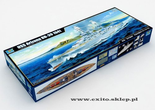 Przejdź do produktu TRUMPETER 03701 - 1:200 USS Arizona 1941