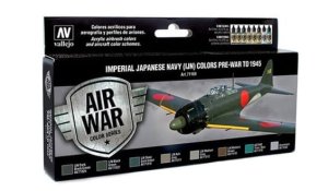 VALLEJO 71169 - IJN Colors Pre-War to 1945 Set