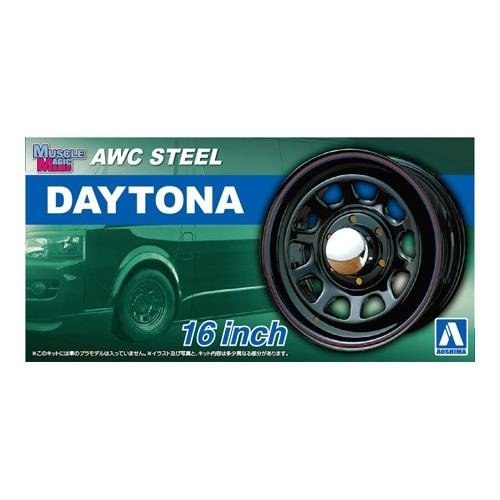Przejdź do produktu AOSHIMA 05428 - 1:24 Felgi + Opony ATC Steel Daytona 16