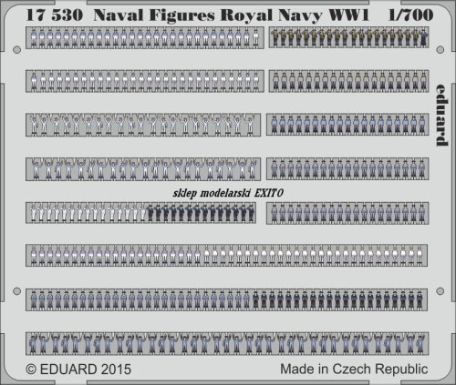 Przejdź do produktu EDUARD 17530 - 1:700 Naval Figures Royal Navy