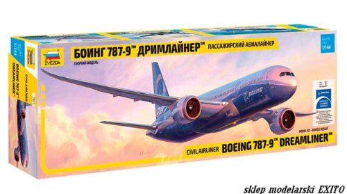 Przejdź do produktu ZVEZDA 7021 - 1:144 Boeing 787-9 Dreamliner