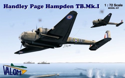 Przejdź do produktu VALOM 72042 - 1:72 Handley Page Hampden TB.Mk.I