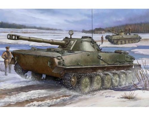 Przejdź do produktu TRUMPETER 00380 - 1:35 Russian PT-76 Light Amphibious Tank