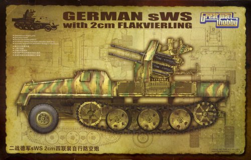 Przejdź do produktu GREAT WALL HOBBY 3525 - 1:35 SWS with 2cm Flakvierling