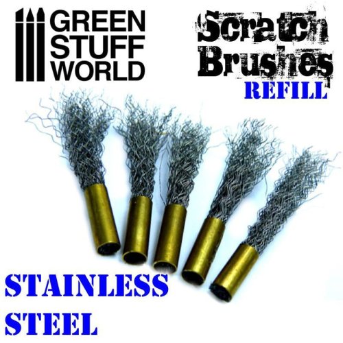 Przejdź do produktu GREEN STUFF 1652 -Zestaw 5 wkładów do ołówków szczotkowych - stal nierdzewna