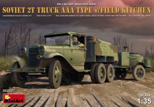 MINIART 35257 - 1:35 Soviet 2T Truck AAA Type w/ field kitchen