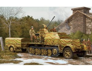 TRUMPETER 01527 - 1:35 German 3.7cm Flak 43 auf Selbstfahrlafette (Sd.Kfz.7/2)