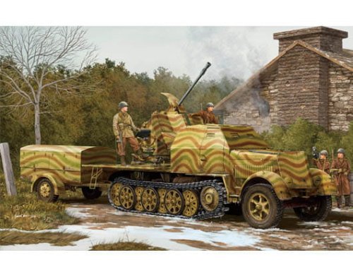 Przejdź do produktu TRUMPETER 01527 - 1:35 German 3.7cm Flak 43 auf Selbstfahrlafette (Sd.Kfz.7/2)