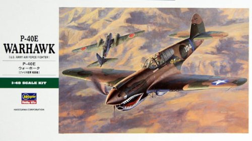 Przejdź do produktu HASEGAWA JT86 - 1:48 P-40E Warhawk