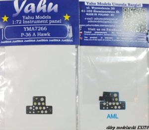 YAHU YMA7266 - 1:72 P-36 A Hawk tablica przyrządów