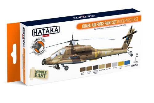 Przejdź do produktu HATAKA CS71 - Zestaw farb Israeli Air Force modern rotors