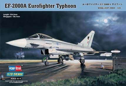 Przejdź do produktu HOBBY BOSS 80264 - 1:72 EF-2000 Eurofighter Typhoon