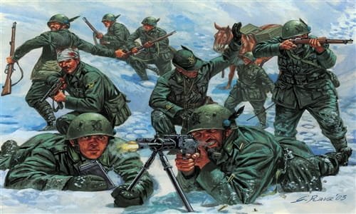 Przejdź do produktu ITALERI 6059 - 1:72 Italian Mountain Troops Alpini WWII