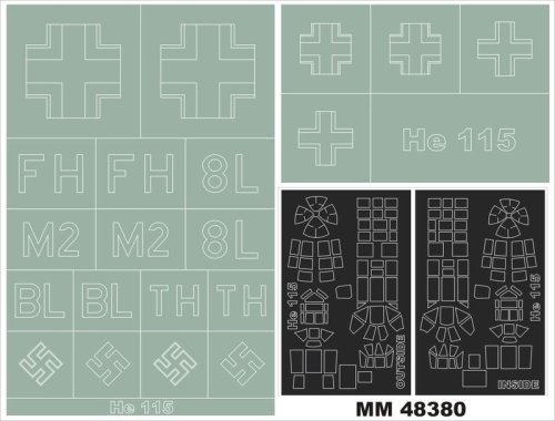 Przejdź do produktu MONTEX MM48380 - 1:48 Heinkel He 115