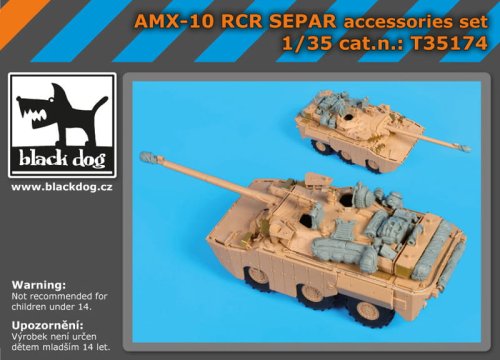 Przejdź do produktu BLACK DOG T35174 - 1:35 AMX 10 RCR Separ accessories set