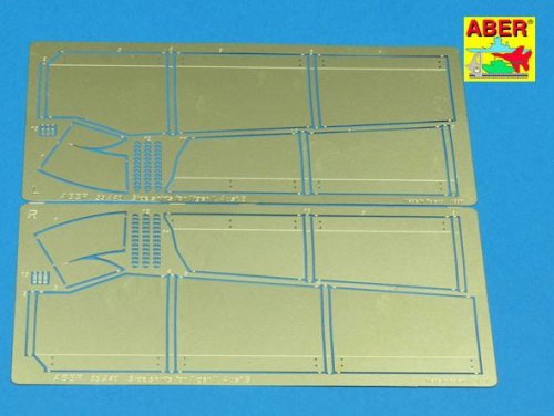 Przejdź do produktu ABER 35A040 - 1:35 Side skirts for King Tiger