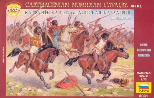 Przejdź do produktu ZVEZDA 8031 - 1:72 Carthagenian Numidian Cavalry