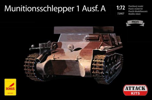 Przejdź do produktu ATTACK 72907 - 1:72 Munitionsschlepper 1 Ausf.A