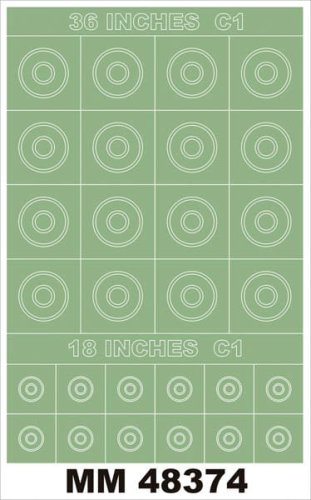 Przejdź do produktu MONTEX MM48374 - 1:48 RAF Roundels type C1