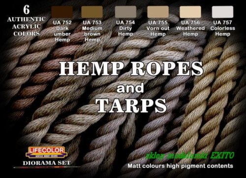 Przejdź do produktu LIFECOLOR CS 28 - Hemp Ropes and Tarps