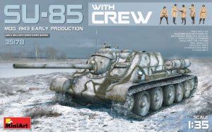 MINIART 35178 - 1:35 SU-85 mod. 1943 early w/ crew