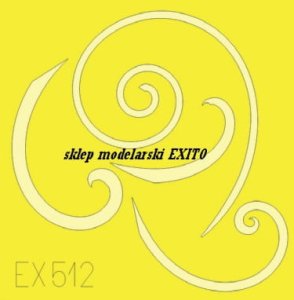 EDUARD EX512 - 1:48 Bf 109G spinner spirals