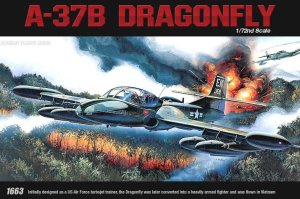 ACADEMY 12461 - 1:72 A-37 B Dragonfly