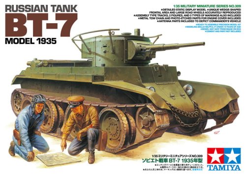 Przejdź do produktu TAMIYA 35309 - 1:35 Russian Tank BT-7
