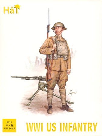 Przejdź do produktu HAT 8112 - 1:72 WWI US Infantry