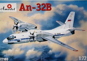 AMODEL 72180 - 1:72 Antonov An-32 B