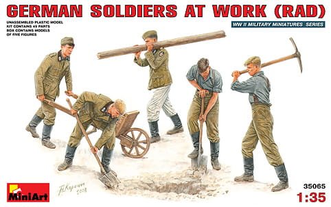 Przejdź do produktu MINIART 35065 - 1:35 German Soldiers at Work (RAD)