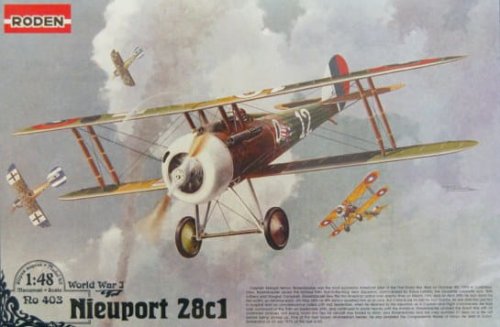 Przejdź do produktu RODEN 403 - 1:48 Nieuport 28