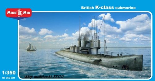 Przejdź do produktu MIKROMIR 350021 - 1:350 British K-class Submarine