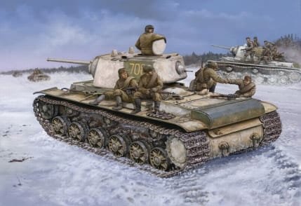 Przejdź do produktu HOBBY BOSS 84813 - 1:48 Russian KV-1 Model 1942