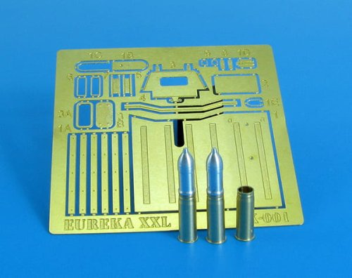 Przejdź do produktu EUREKA XXL A-3512 - 1:35 Amunicja 7,5 cm Gr.Patr.38 Hl/B Kw.K.37/Stu.K.37 L/24