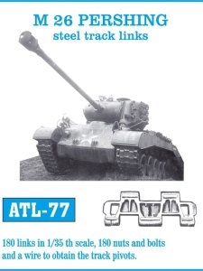 Friulmodel ATL-077 - 1:35 Metalowe gąsienice M 26 Pershing