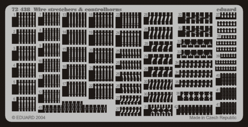 Przejdź do produktu EDUARD 72438 - 1:72 Wire Stretchers & Controlhorns