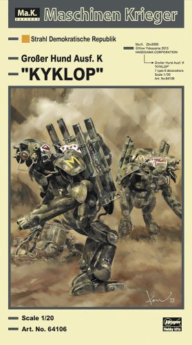 Przejdź do produktu HASEGAWA 64106 - 1:20 Grosser Hund Kyklop