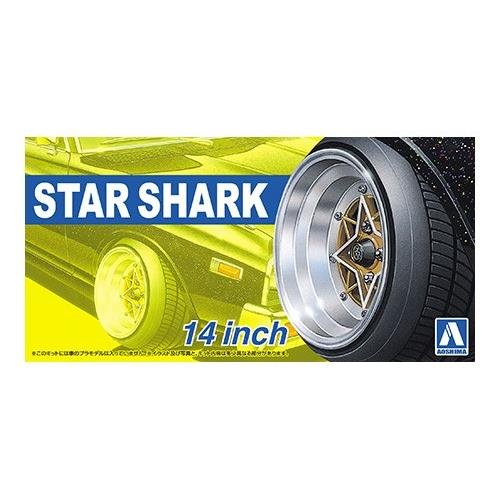 Przejdź do produktu AOSHIMA 05258 - 1:24 Felgi + Opony Star Shark 14 inch