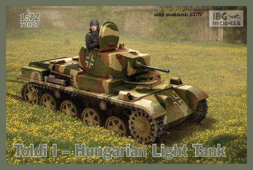 Przejdź do produktu IBG 72027 - 1:72 Toldi I - Hungarian Light Tank