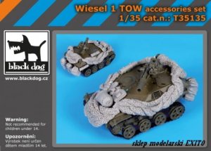 BLACK DOG T35135 - 1:35 Wiesel 1 Tow accessories set