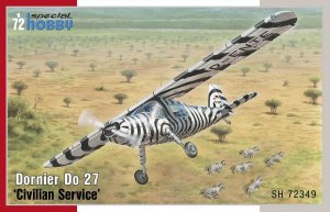 SPECIAL HOBBY 72349 - 1:72 Dornier Do 27 Civilian Service