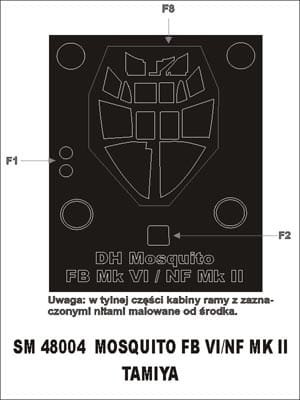 Przejdź do produktu MONTEX SM48004 - 1:48 Mosquito FBVI/NF MkII